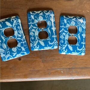 Set of 3 Anthropologie Outlet Covers